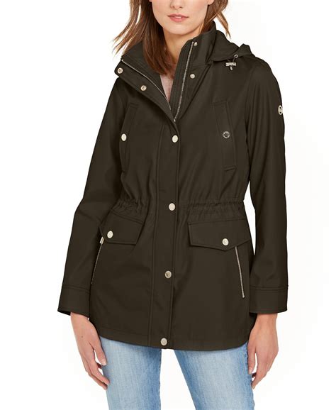 michael kors coat womens|Michael Kors anorak jacket women.